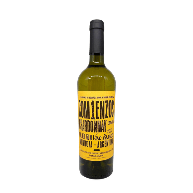 Vinho Branco Argentino Com1enzos Chardonnay
